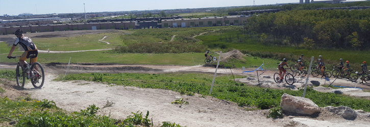 Piste de v�lo de montagne Bison Butte