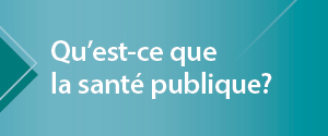 Qu'est-ce que la sant� publique?