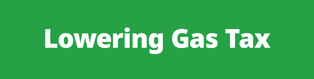 No gas tax - Save 14�/L Starting Jan 1