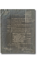 Letter from the Secretary of the Hudson&rsquo;s Bay Company to Captain Mack.