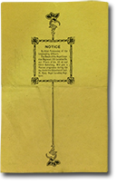 back of pamphlet: &ldquo;Notice: By kind permission of the Commanding Officers. The Bands of the Royal Canadian Regiment, 116 Canadian Bn and Pipers of the 42nd and 43rd Battalions. Will give a Musical programme during the day Under the Direction of Capt. M. Ryan. Royal Canadian Regiment.&rdquo;