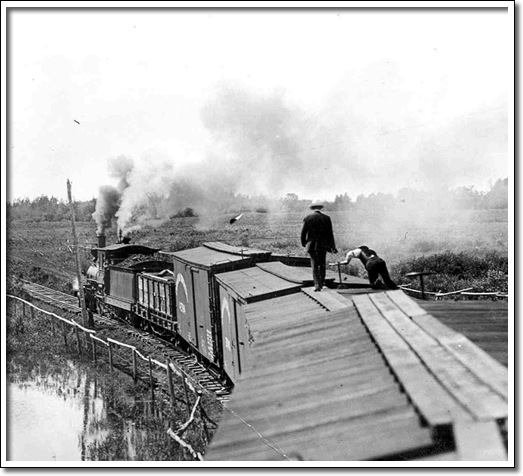 Ligne de chemin de  fer de la Baie d&rsquo;Hudson
