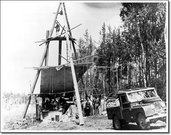D&eacute;couverte de nickel &agrave; Thompson